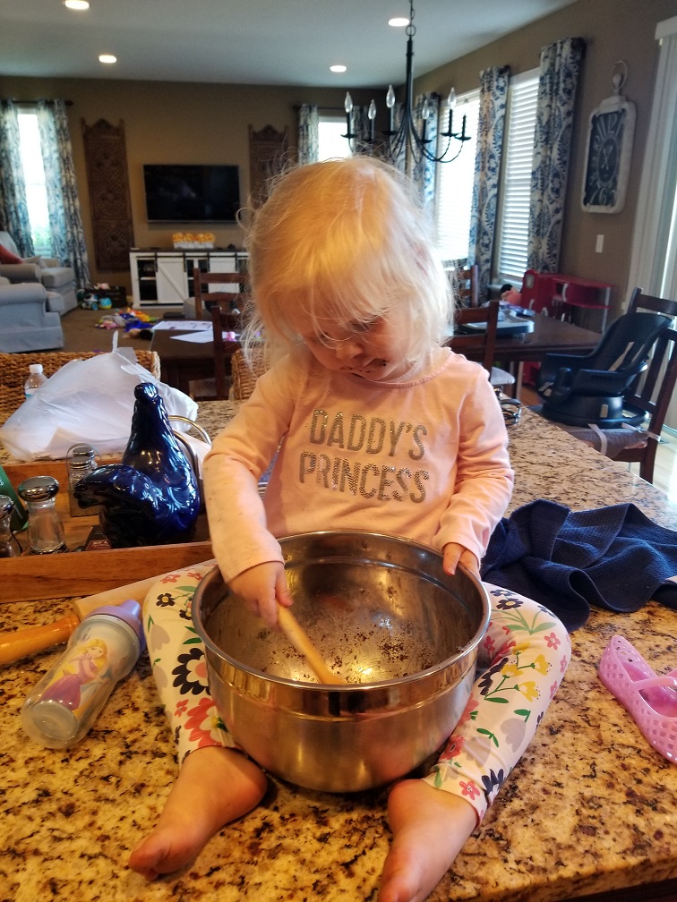 Stirring Ice Cream Crust