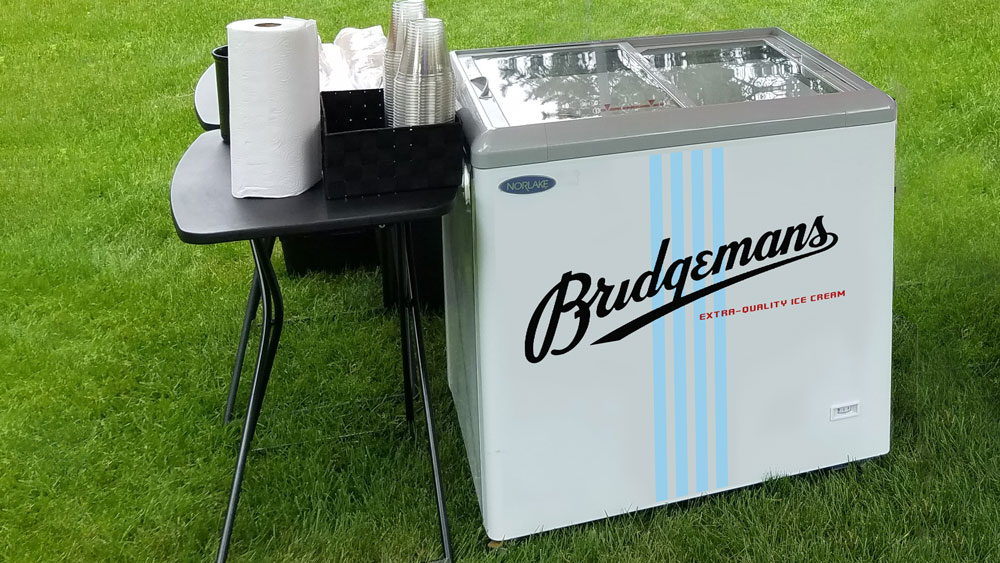 Cater Bridgeman's Ice Cream Freezer Rentals
